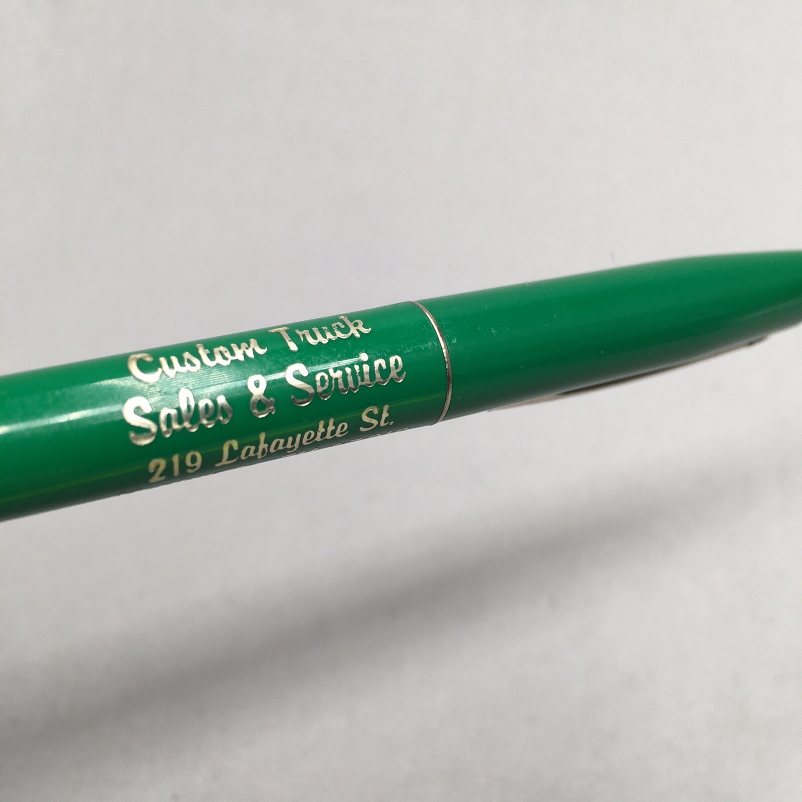 Custom Truck Sales & Service 219 Lafayette St Nashville TN Advertising Pen Dried