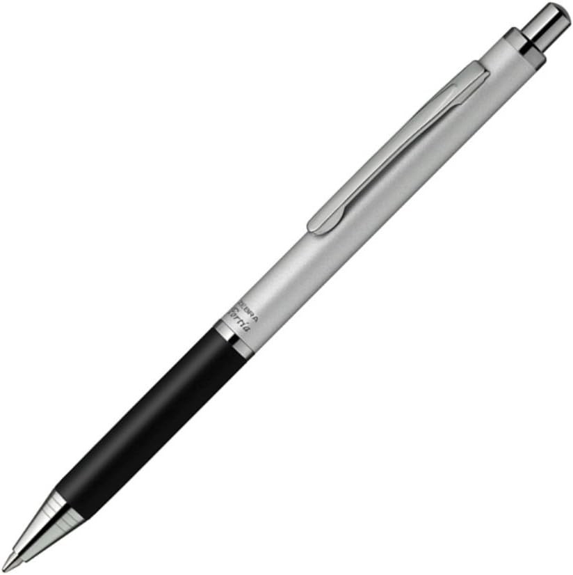Fortia 300 0.7 mm Ballpoint Pen – Retractable with Luxury Silver Body
