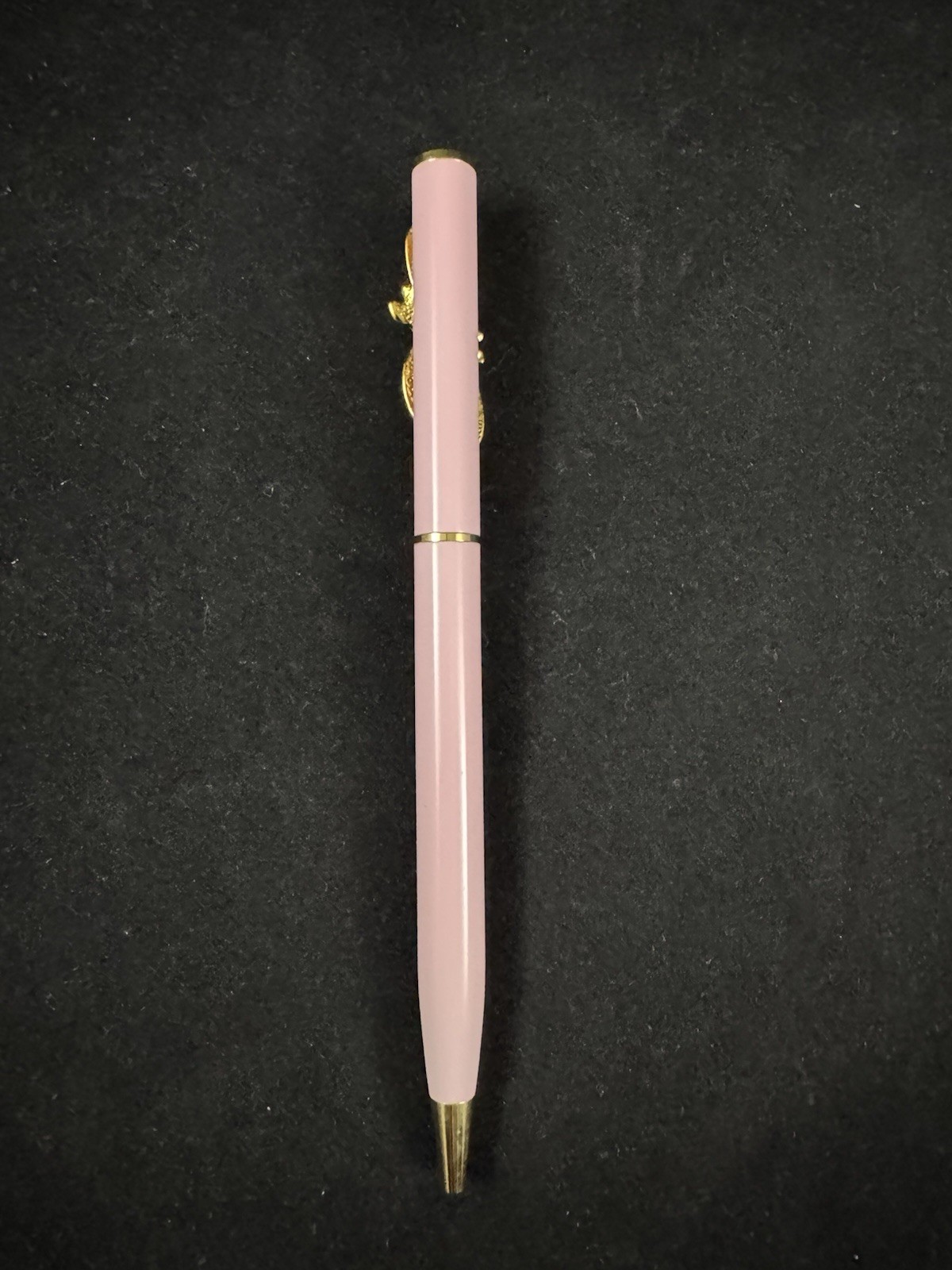 Vintage 1995 Avon Pink Ribbon Breast Cancer Crusade Enamel Pen w/ Original Box