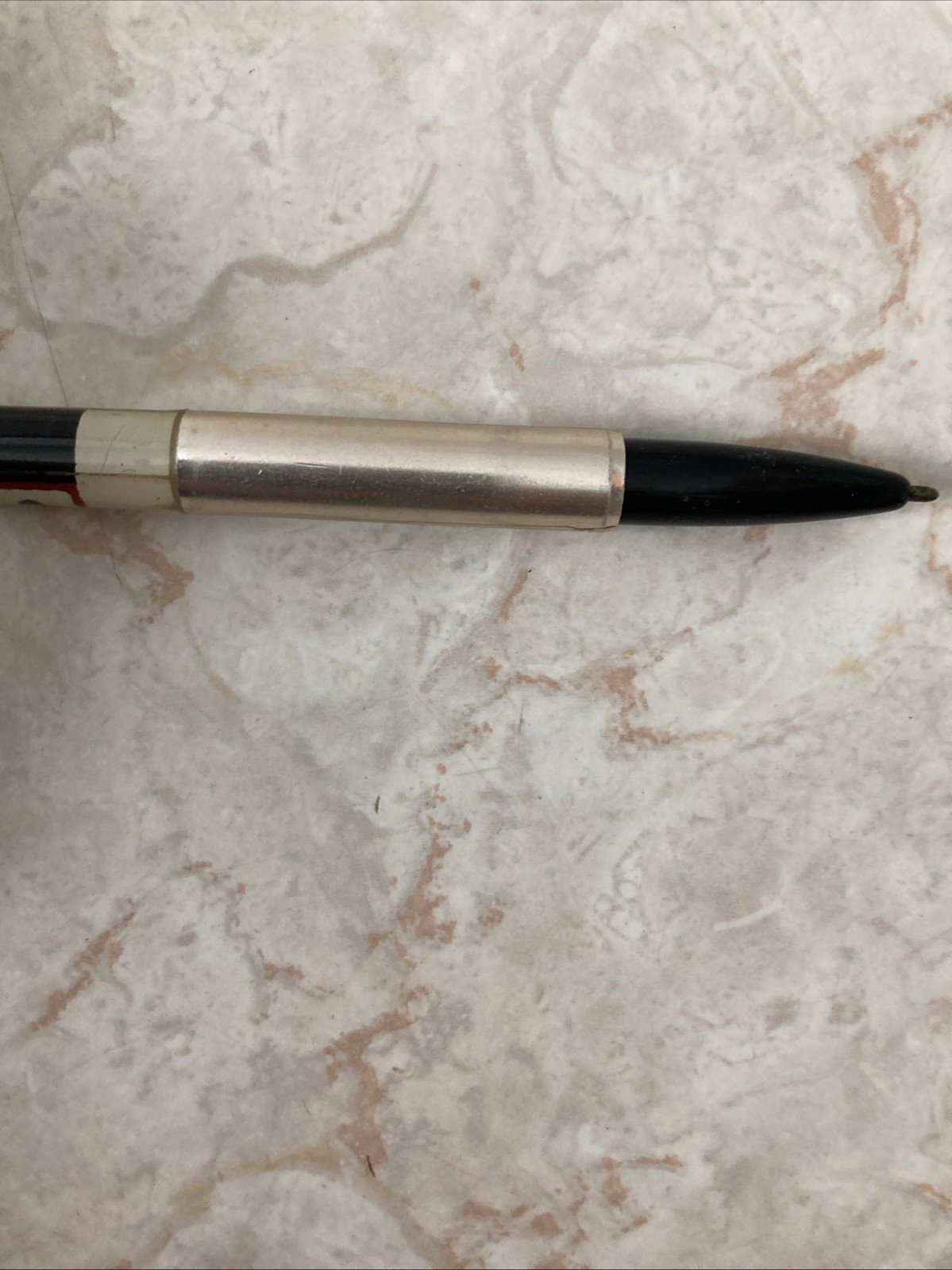 Vintage Carl Ratliff Muskogee Oklahoma Ball Point Dry Pen Lady Figure MU 2-9361