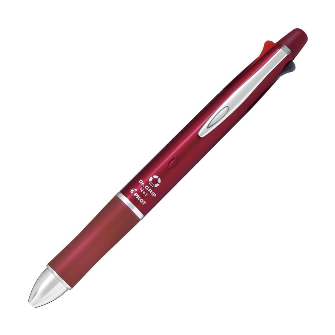 Pilot Dr. Grip 4+1 0.7mm 4-color ballpoint pen + 0.5mm mechanical pencil, Bordea