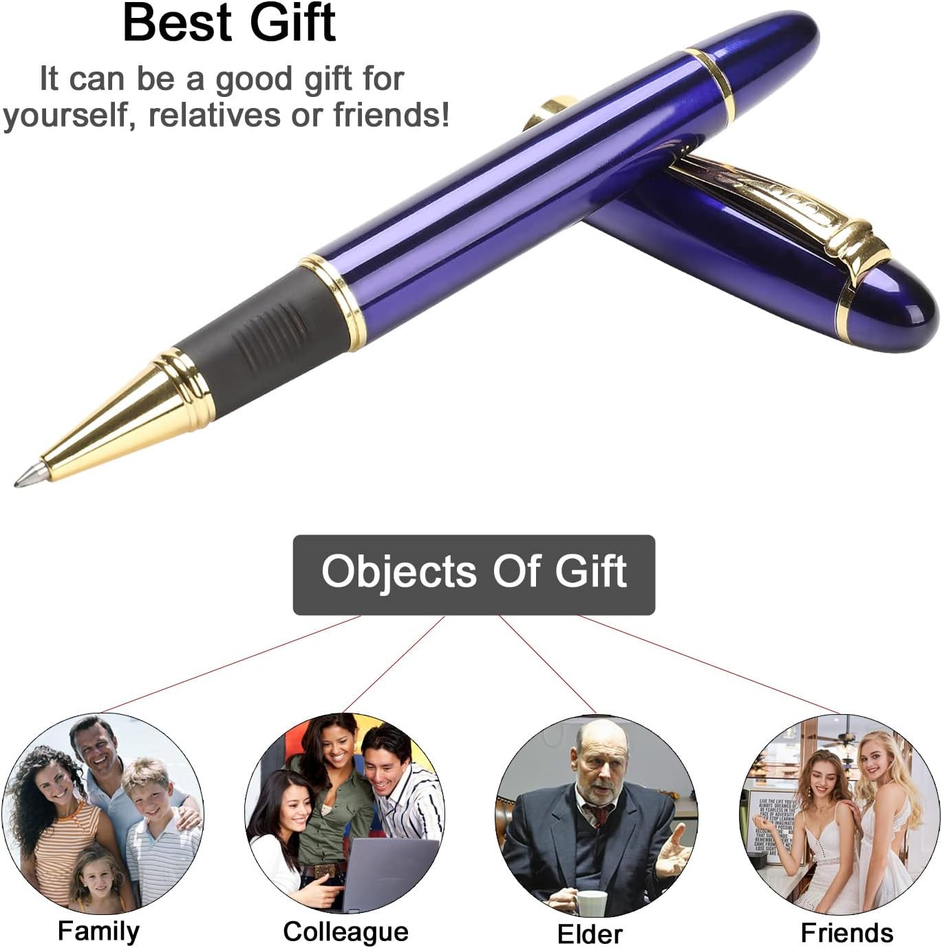 Luxury Ballpoint Pens Nice Ball Pen Best Gift for Men Professional