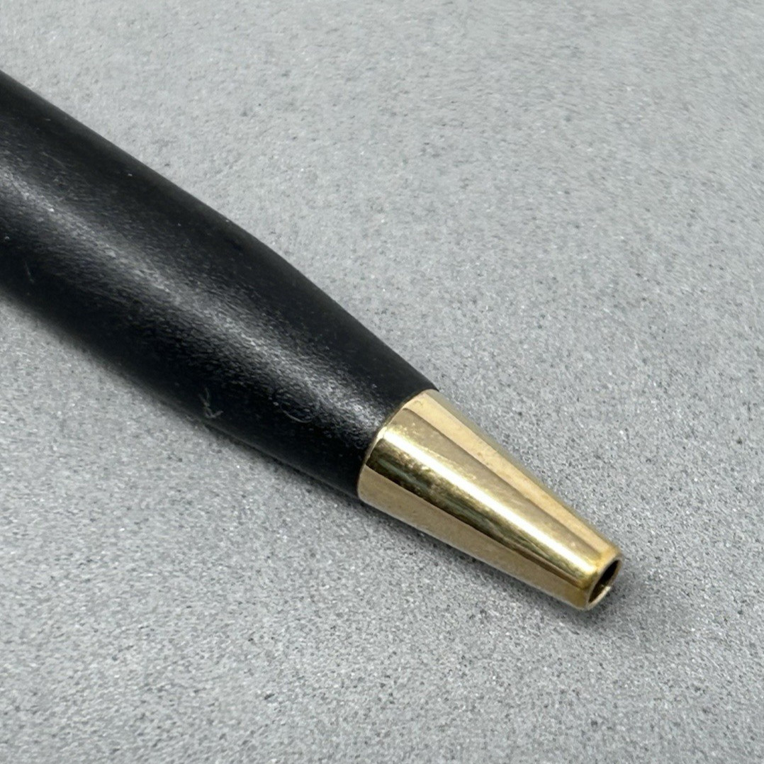 Vintage Cross Classic Century Ballpoint Pen Ladies Matte Black & Gold Trim, USA