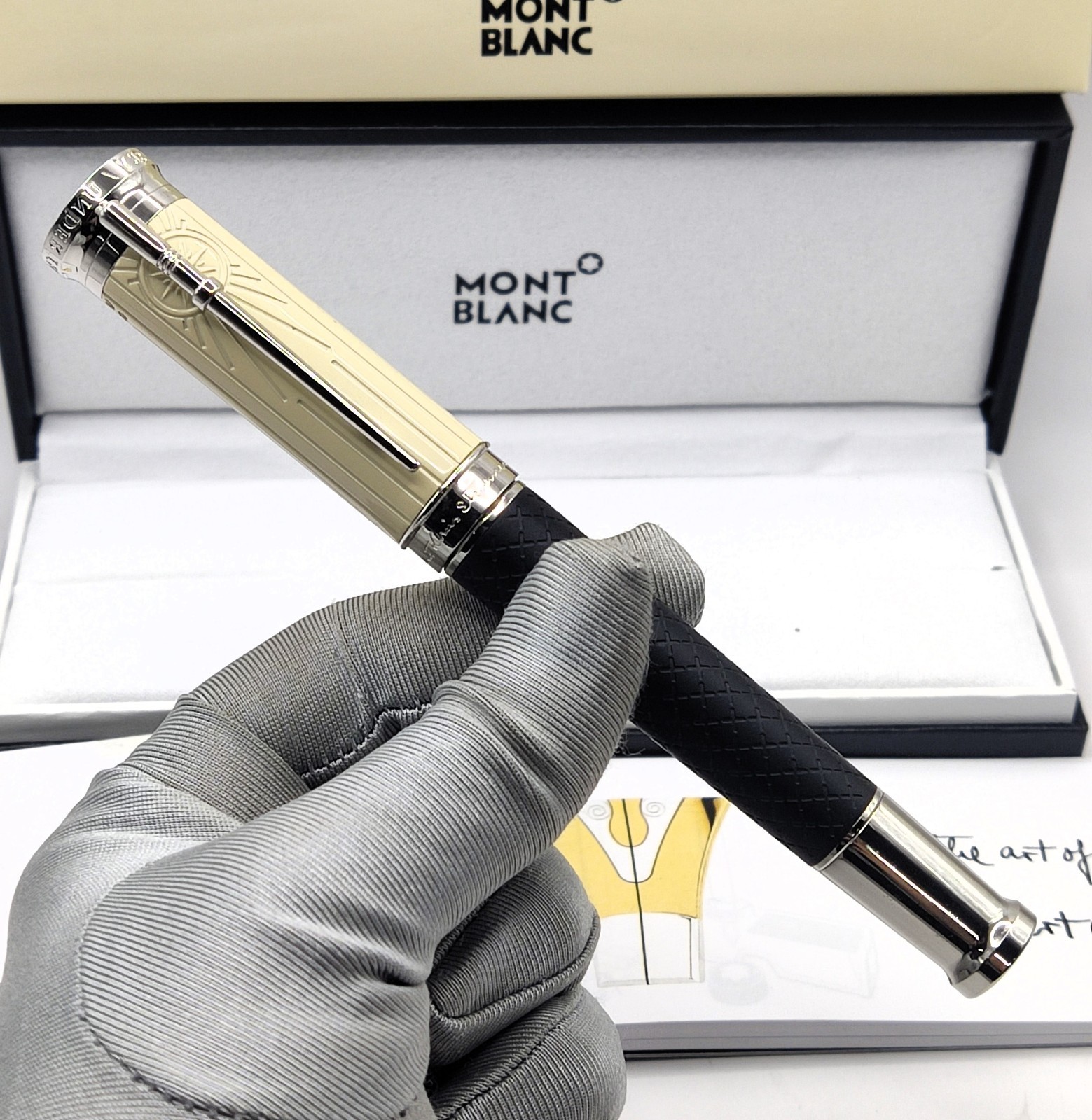 Premium Montblanc Homage To Robert Louis Stevenson Special Rollerball Pen