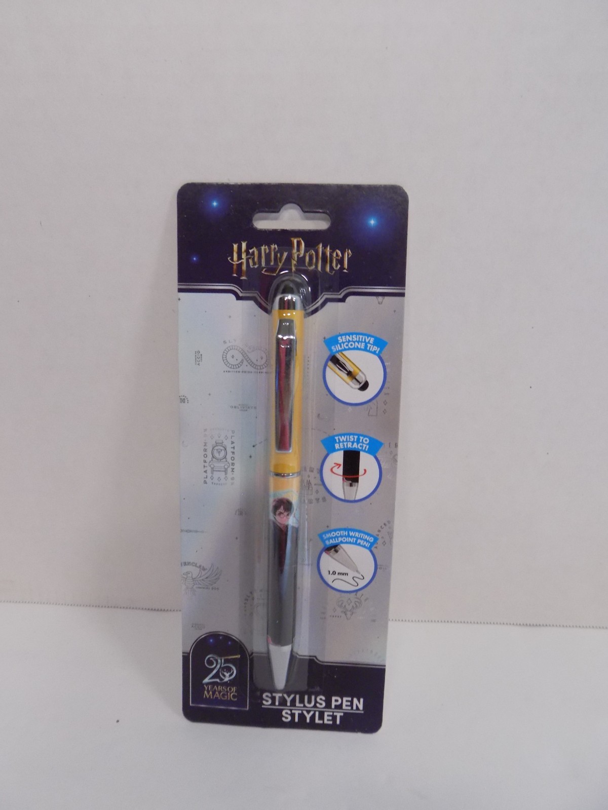 Harry Potter 25 Years of Magic Stylus Pen & 1.0mm Ballpoint Pen