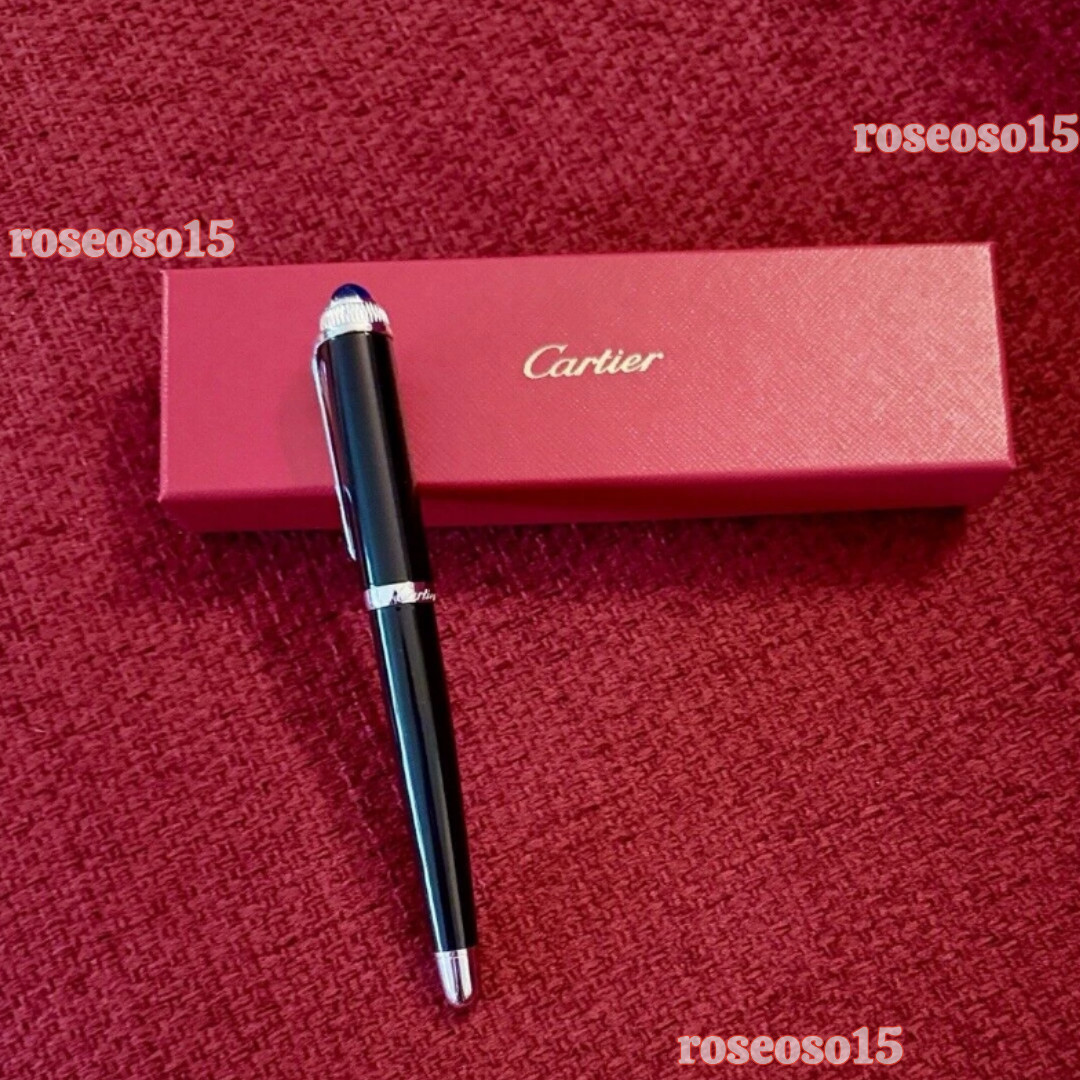 Cartier Palladium-Finish Rollerball Pen – New in Box Vip Luxury Advertising Gift