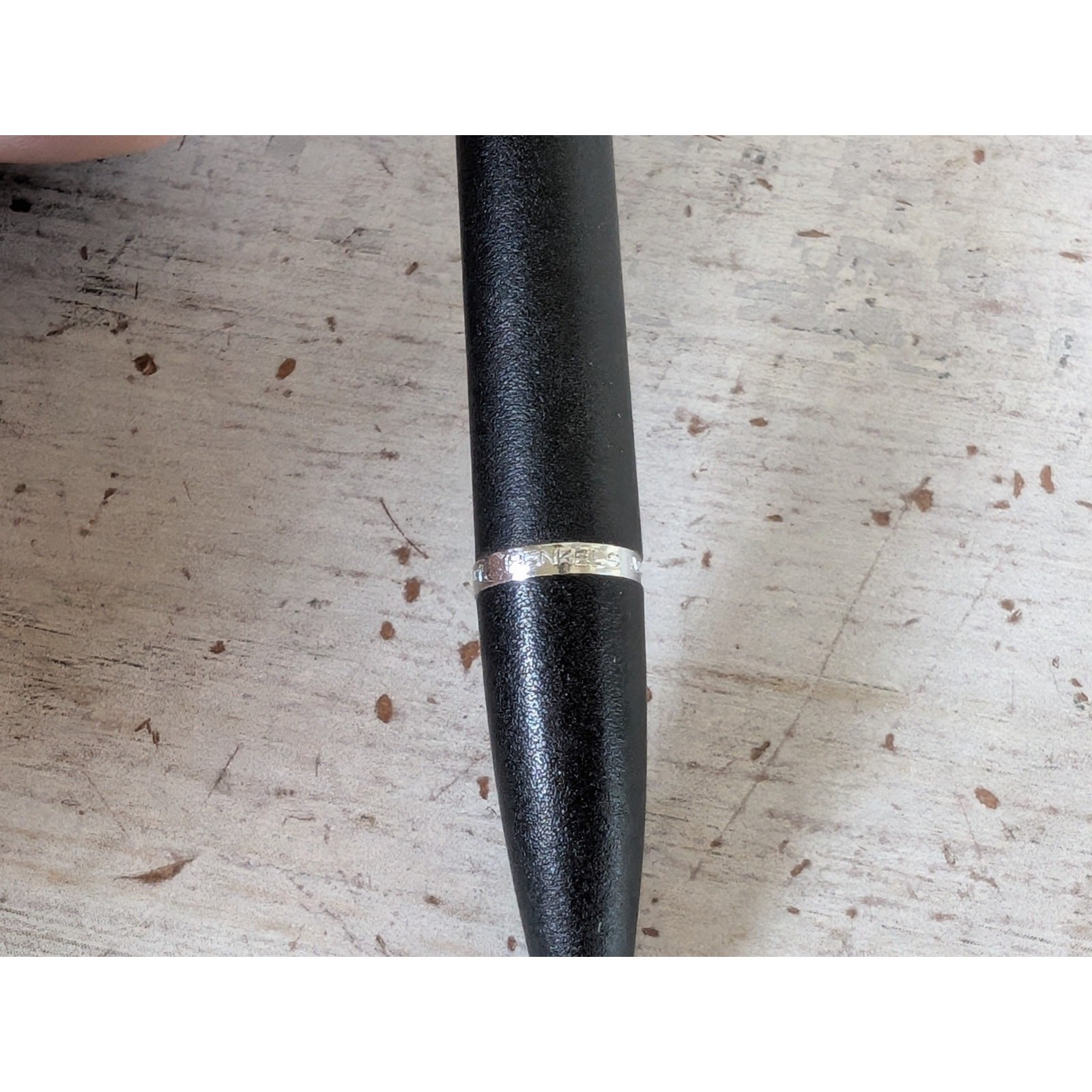 Vtg Henkels Aachen Germany Pen Modern Pen Black Ball Bearing Design PARTS/REPAIR