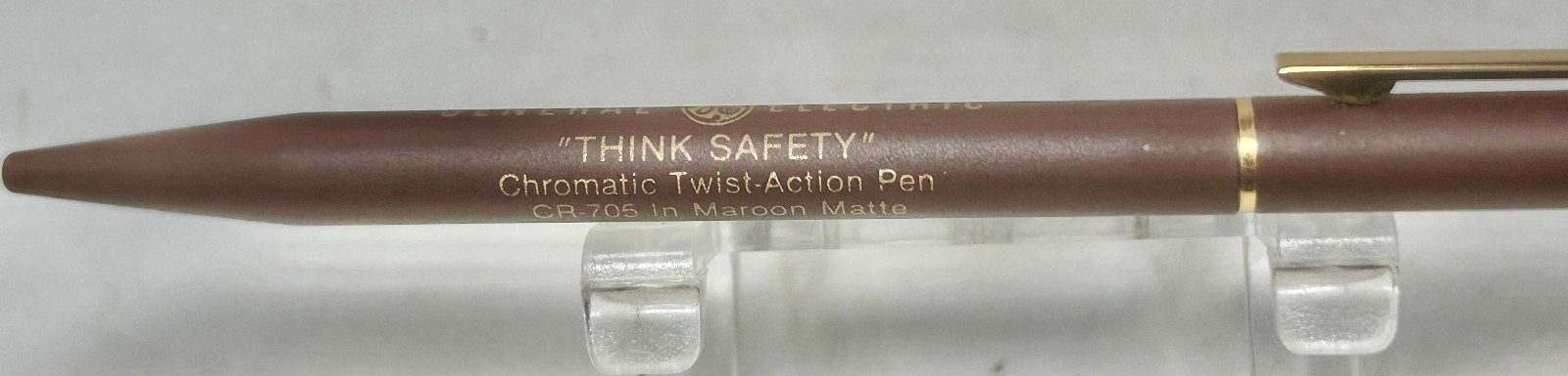 1986 Ritepoint CHROMATIC Standard Salesman Sample CR-705 GENERAL ELECTRIC Pen