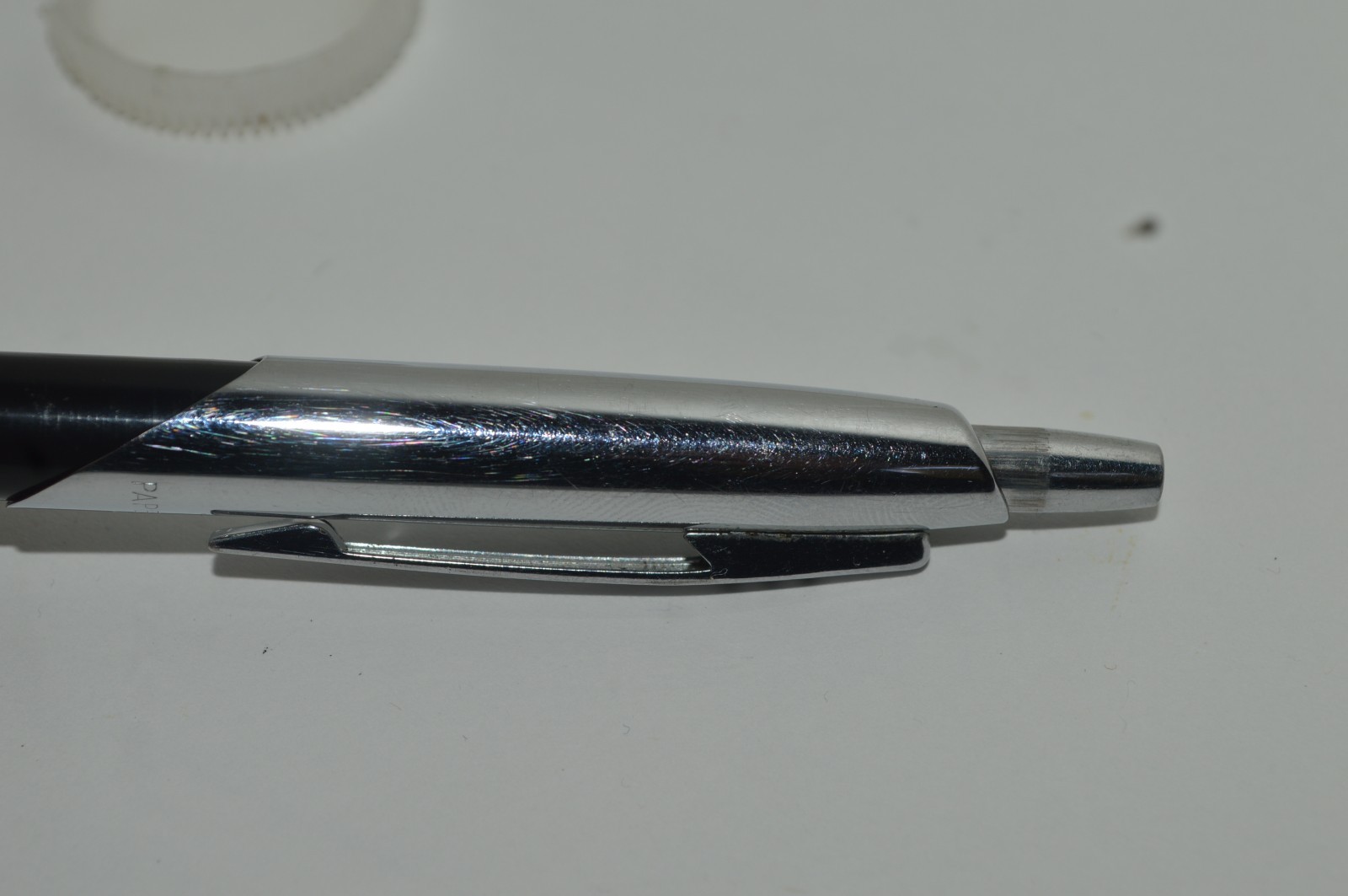 PAPER MATE Capri Mark III Ballpoint Pen Black Barrel Circa 1950’s Made In USA
