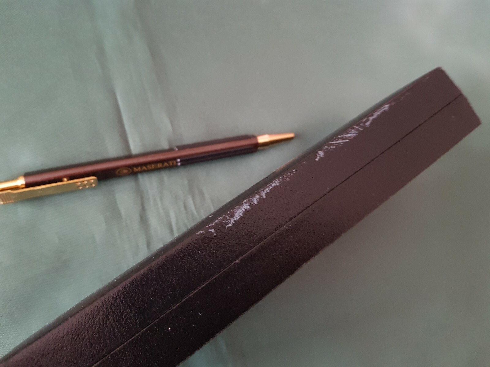 Maserati 80’s ballpoint pen accessory 3500 Mistral Mexico Sebring Merak Ghibli 2