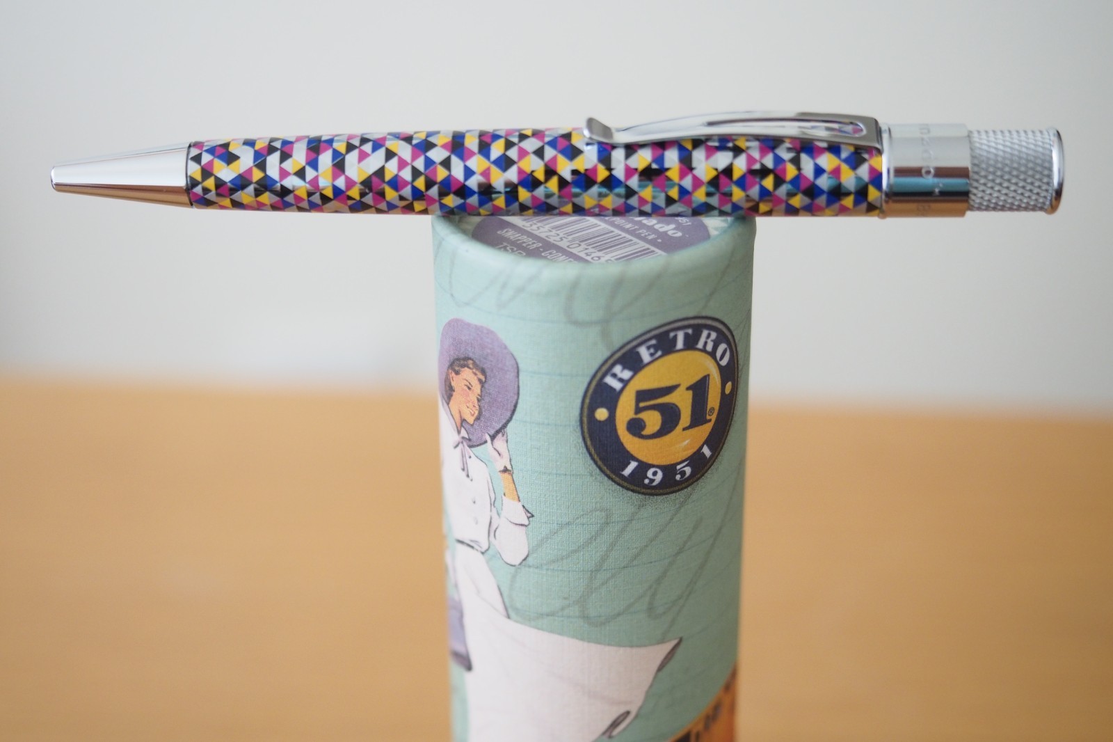 NEW Retro 1951 Tornado Ballpoint Pen Snapper Confetti Limited Fun Whimsy TSB-020