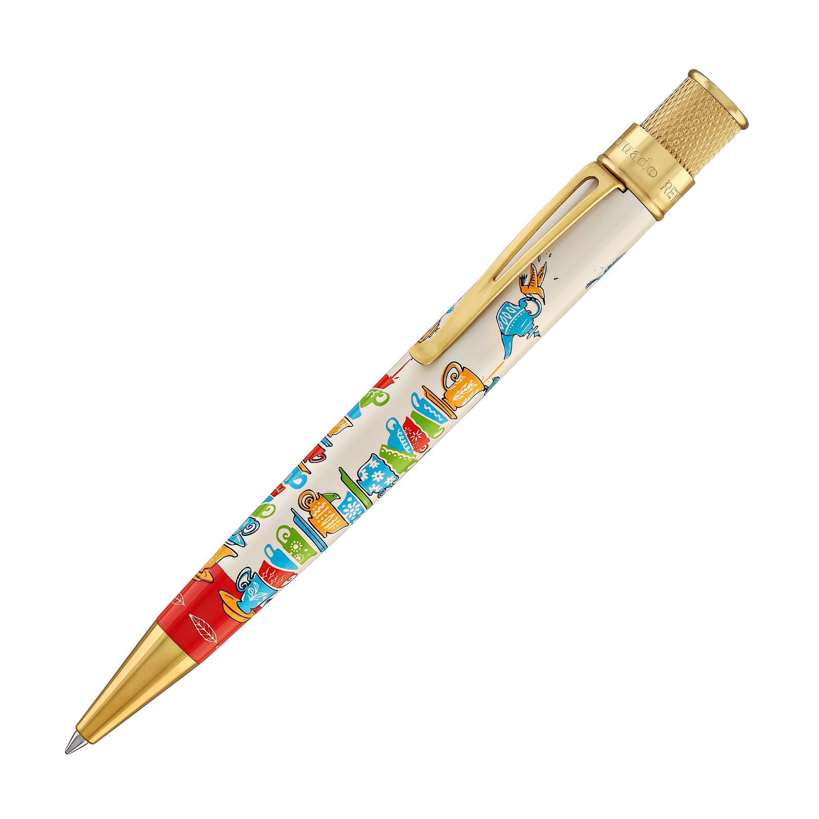 Retro 51 Tornado Rollerball Pen in Twee-Tea – NEW in Tube