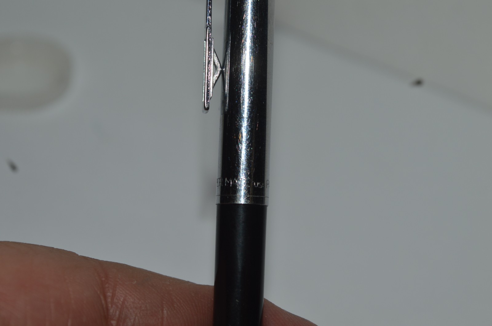 PAPER MATE Profile Slim Ball Pen UNION PACIFIC Promo Black USA Circa 1980’s