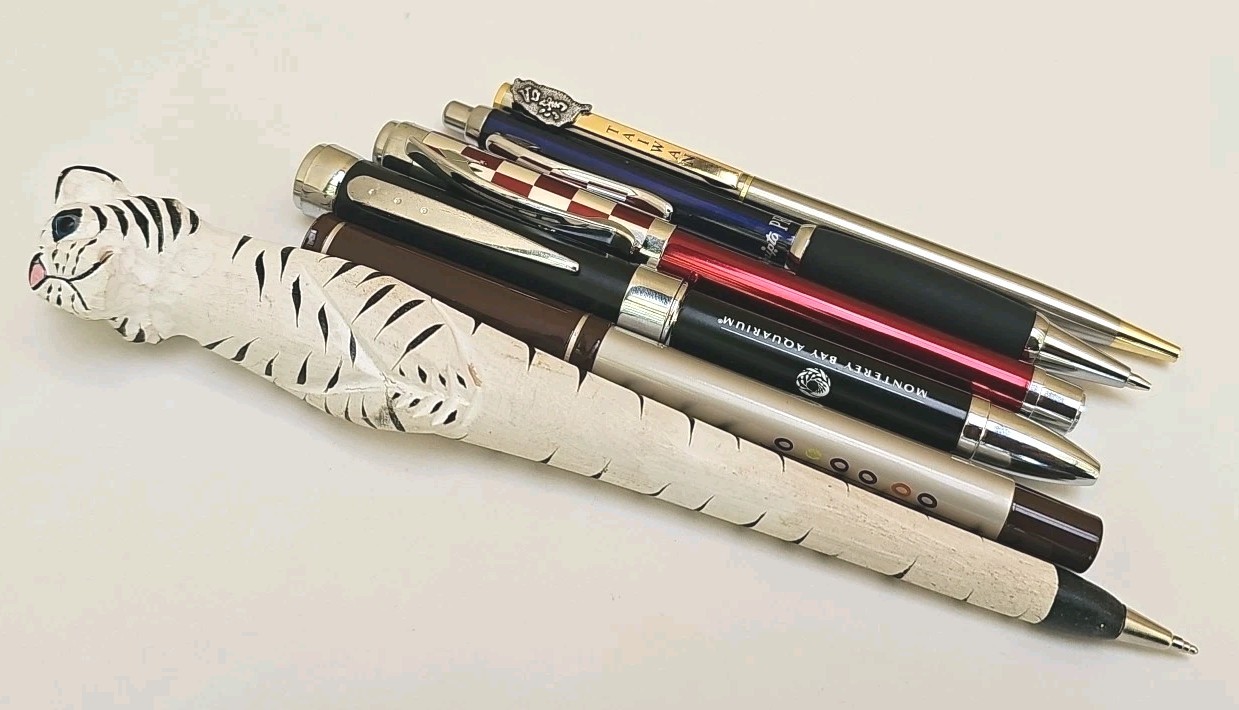 Unique & Random Pen Lot For Parts 6 Total – Monterey Bay, Scripto PRO21 & More