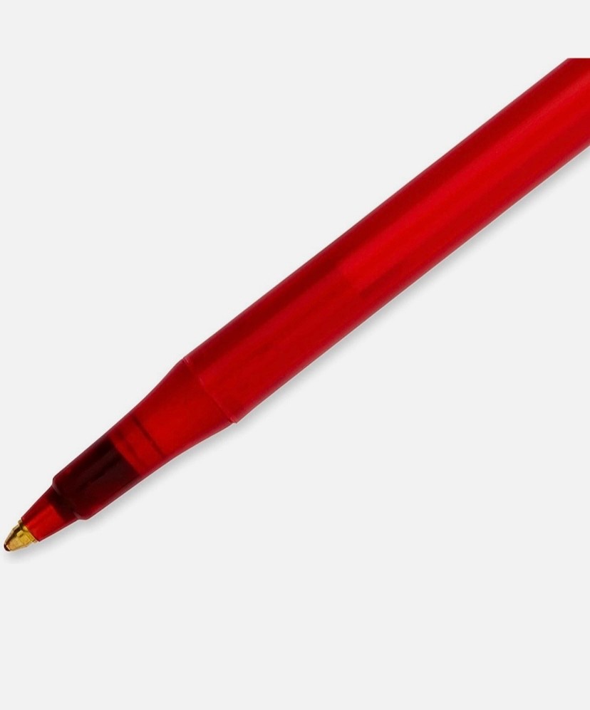 2011 Paper Mate Write Bros Capped Ball Point Pen 10 Pack Medium Red Ink SEALED