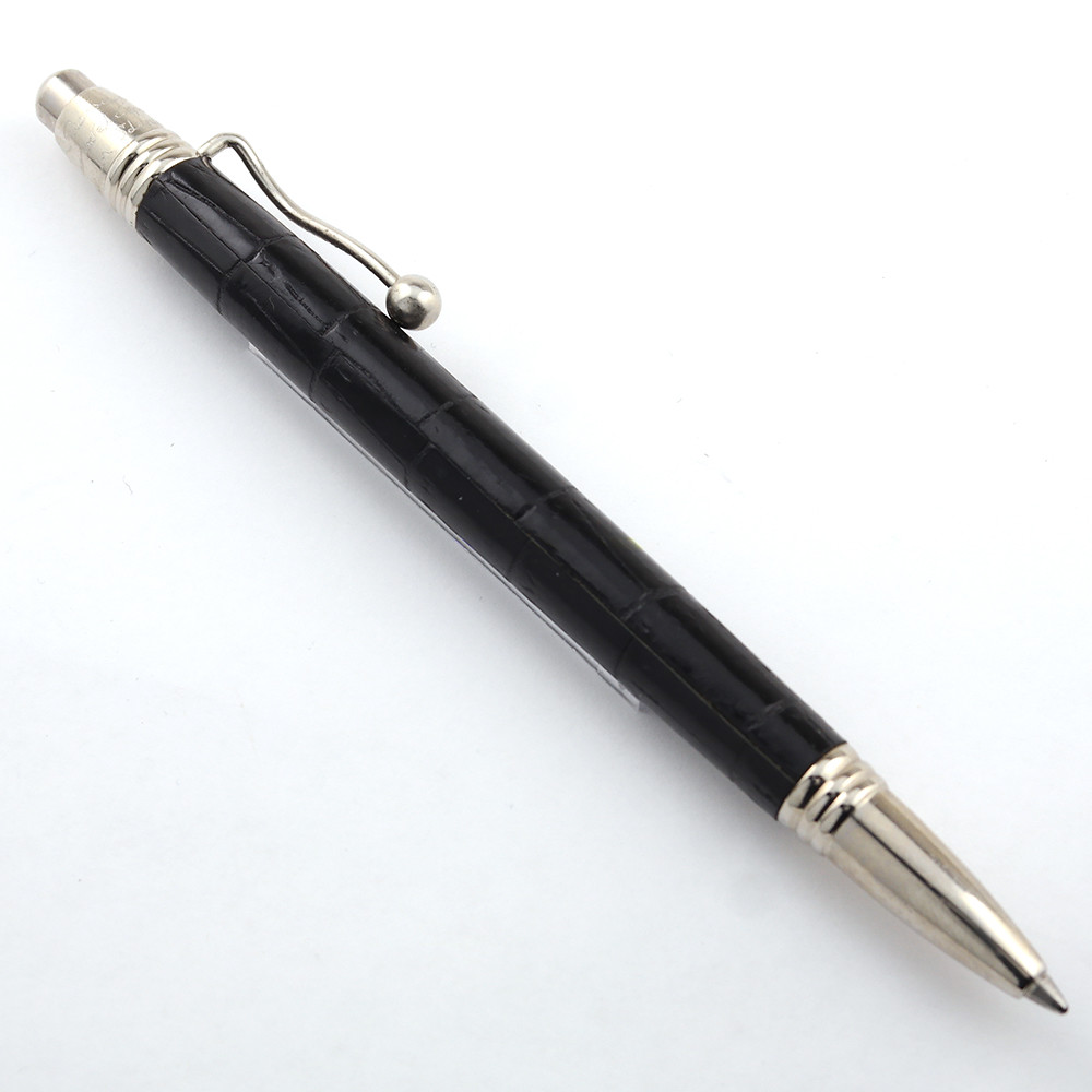 Jean Pierre Lepine Indigo Black Hide Ballpoint Pen