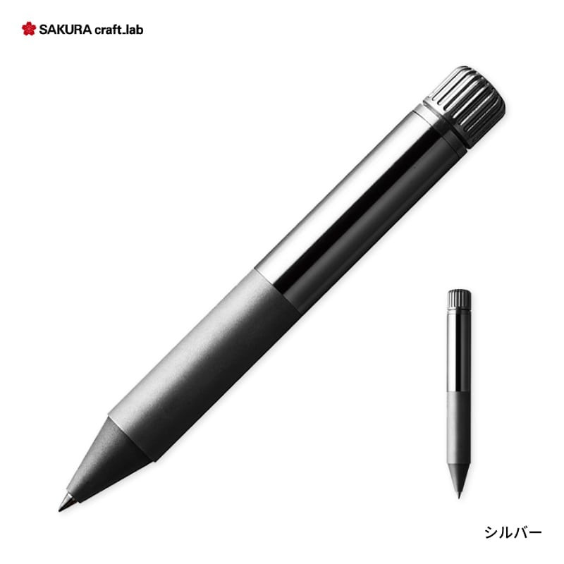 Sakura Craft Lab 003 Ballpoint Pen Black Ink Brass Body Japan Limited Gold New