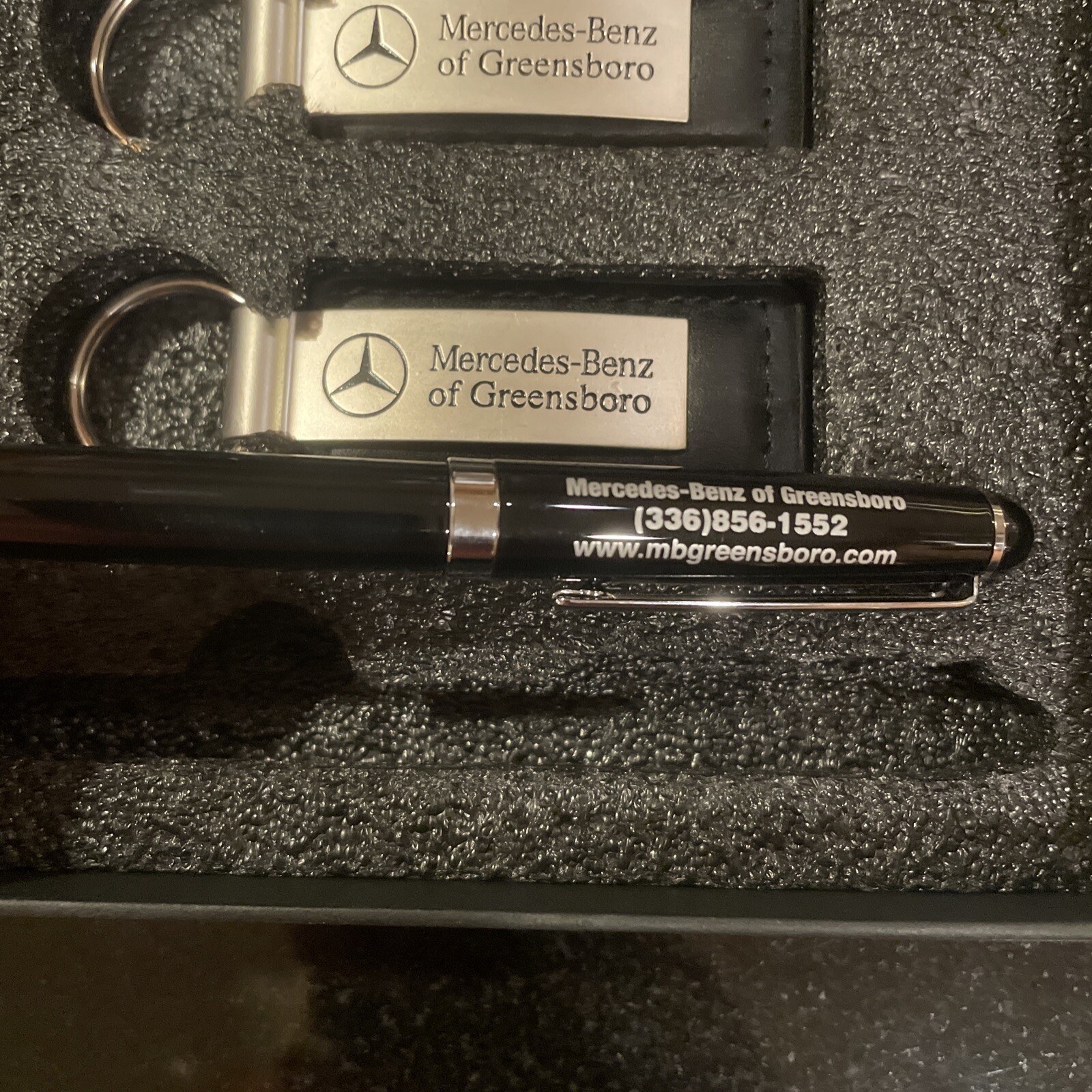 Mercedes Benz Pen with Gift Box key chain