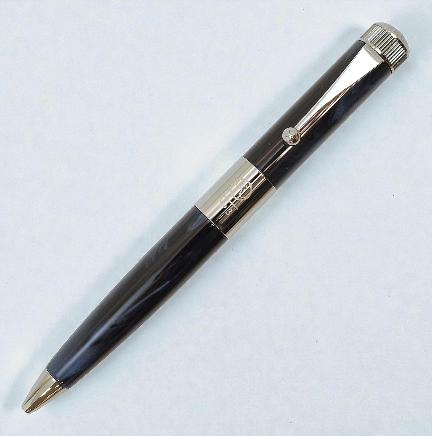 ITOYA ROMEO No.3 Wide Ballpoint Pen Italian Blue R144 Japan Brand