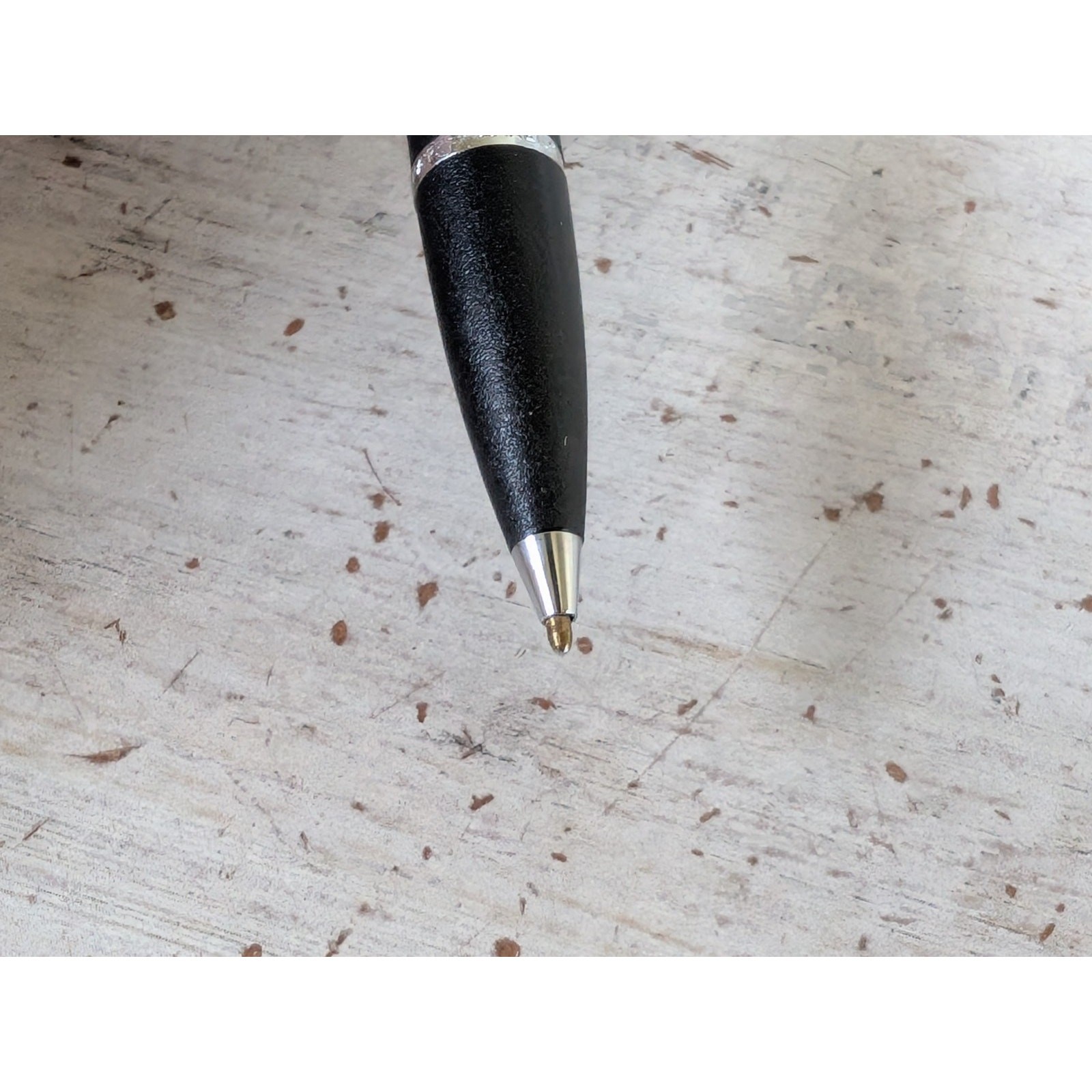 Vtg Henkels Aachen Germany Pen Modern Pen Black Ball Bearing Design PARTS/REPAIR