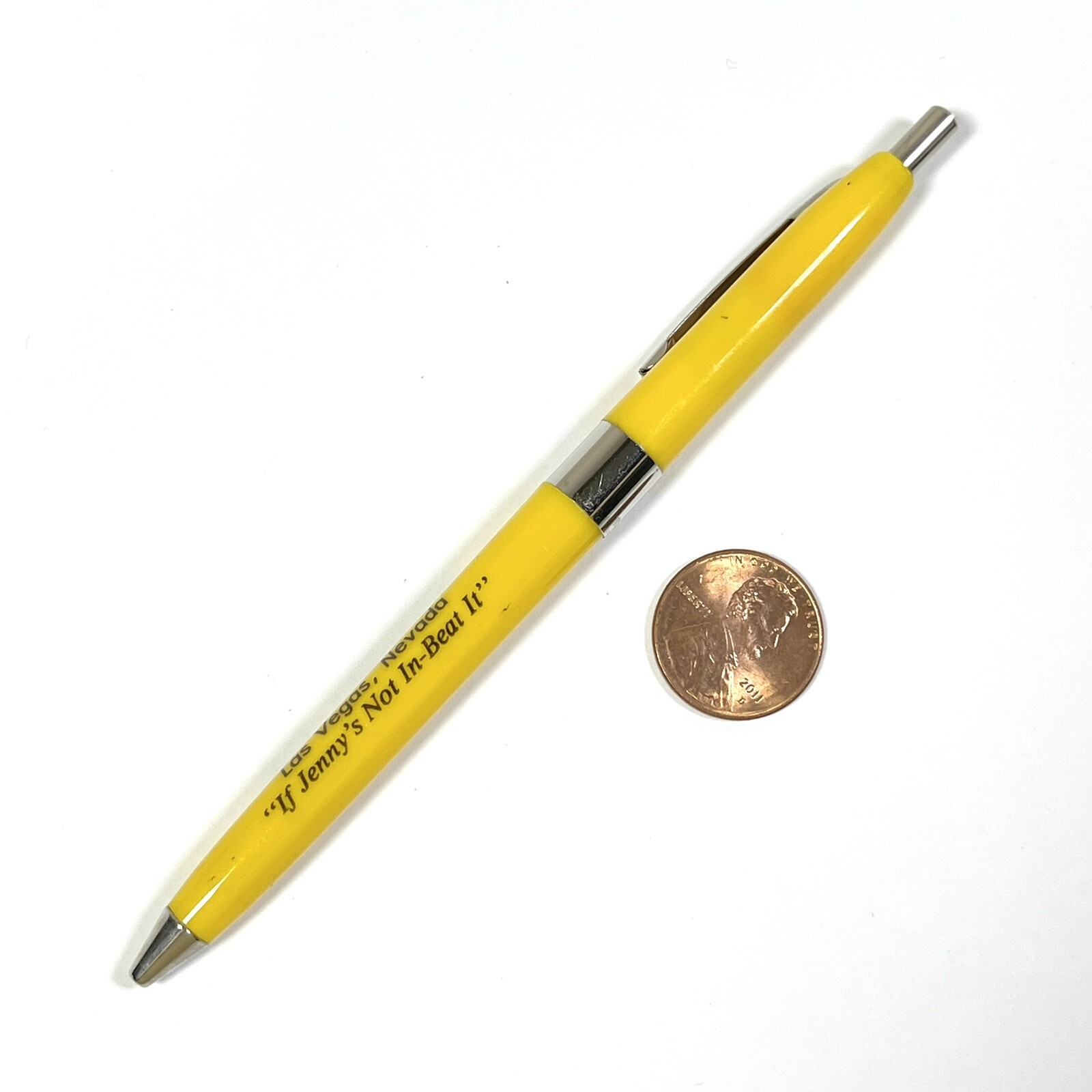 Vintage JENNY’S WHOREHOUSE Ballpoint Pen Las Vegas NV, If Jenny’s Not In Beat It