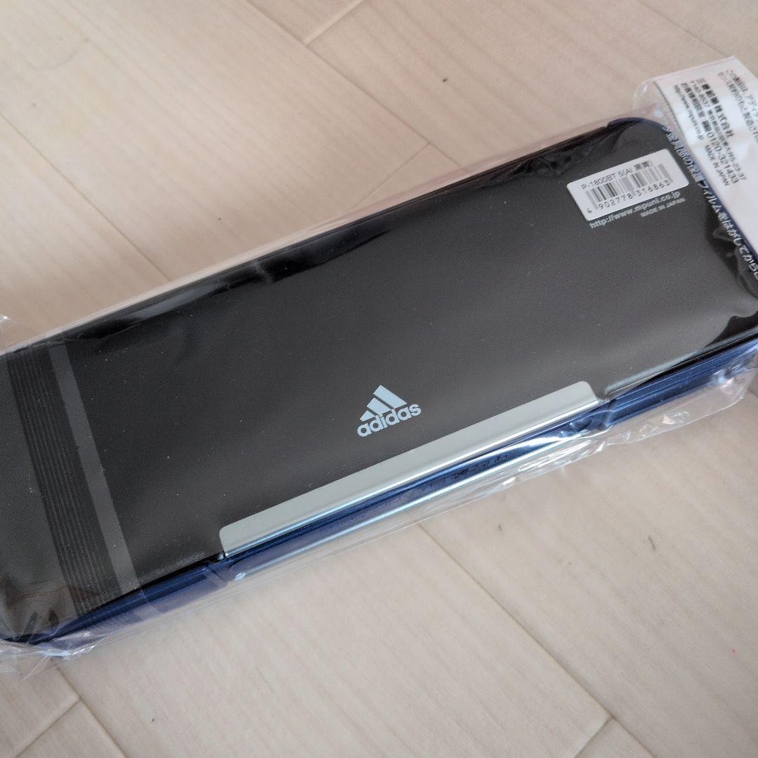 UNI Mitsubishi Pencil adidas Pencil Case Pen Case Open on Both Sides #2c3d9f