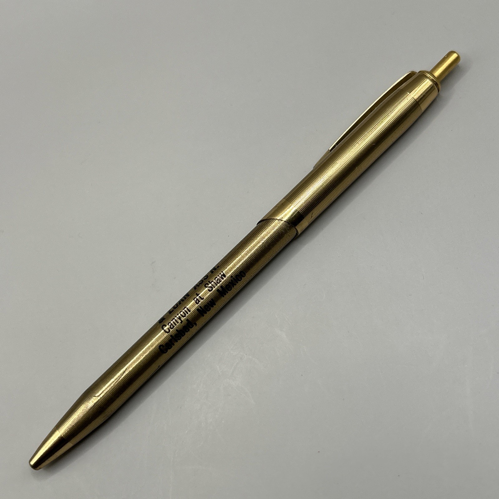 VTG 1967 Ballpoint Pen CARLSBAD BUILDING LOAN ASSOCIATION Carlsbad NM New Mexico