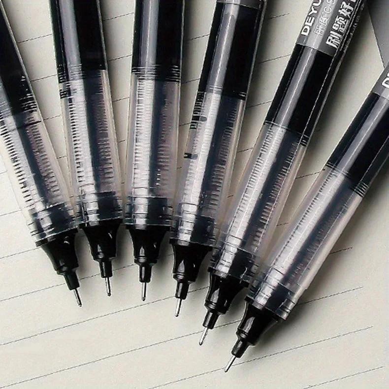 10pcs Needle-tip Gel Pens – Sleek, Smooth Writing Tools for School or Office Use