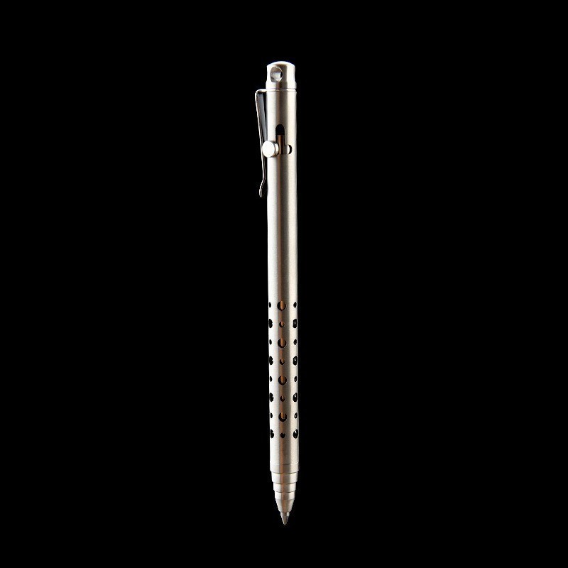 EDC Titanium Ballpoint Pen Signature Writing Pocket Pen Outdoor Business Office