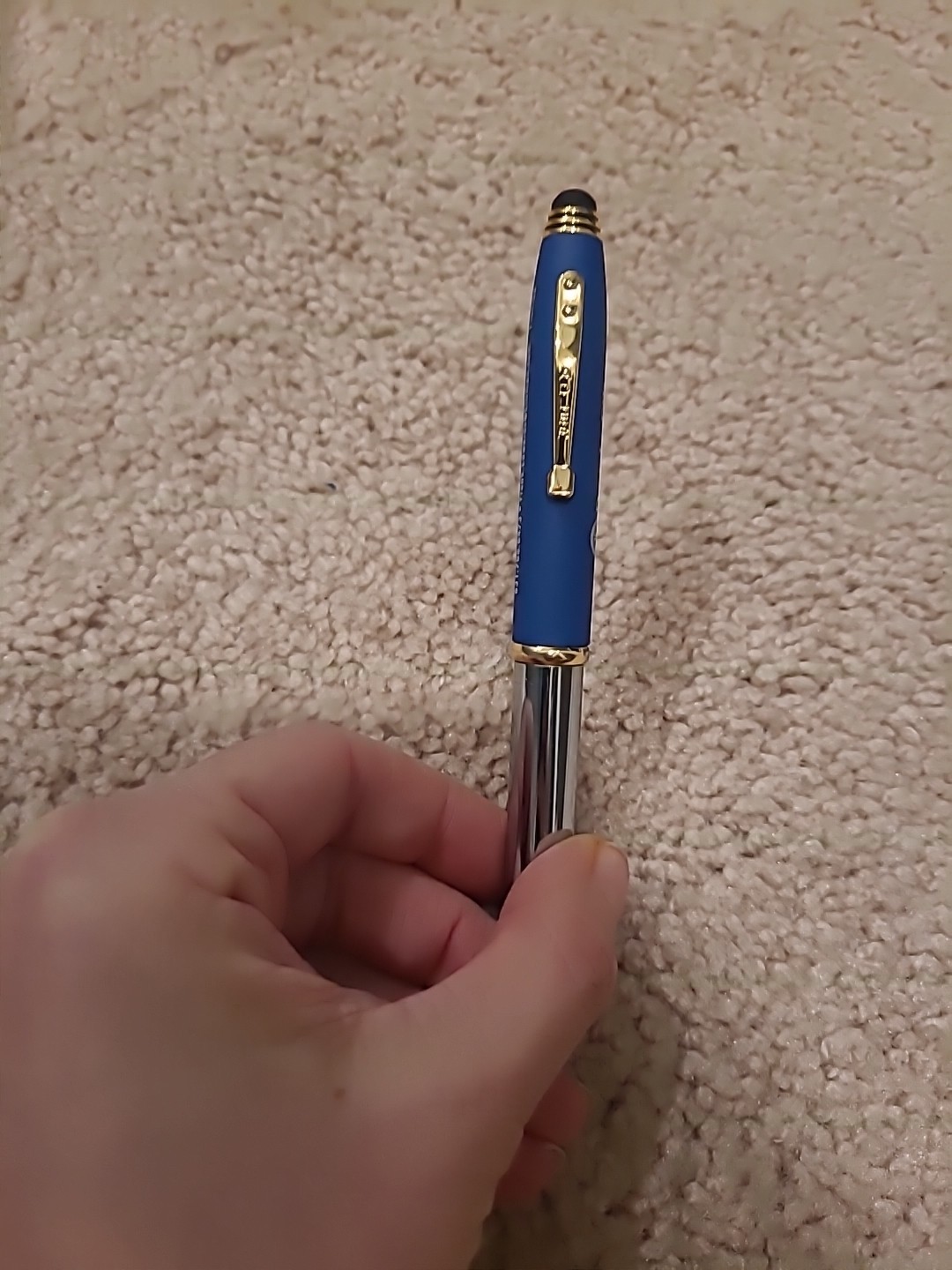 Adler Stylus Pen With Advertisement Light Needs Battery Writes!