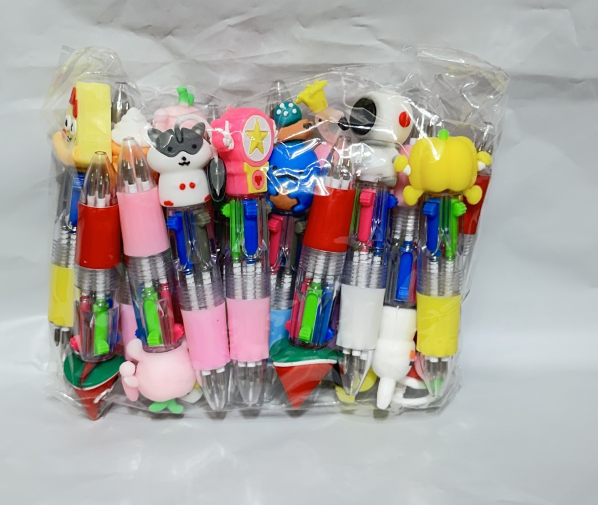Bag of 20pcs Mini Multicolor Pen in One,4-in-1 Cute Pens for Kids, FREE SHIPPING