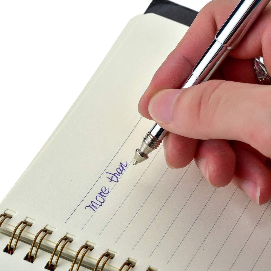 1Pc Retractable Mini Pen, Metal Tool Retractable Pocket Keychain Dad Gadgets,…