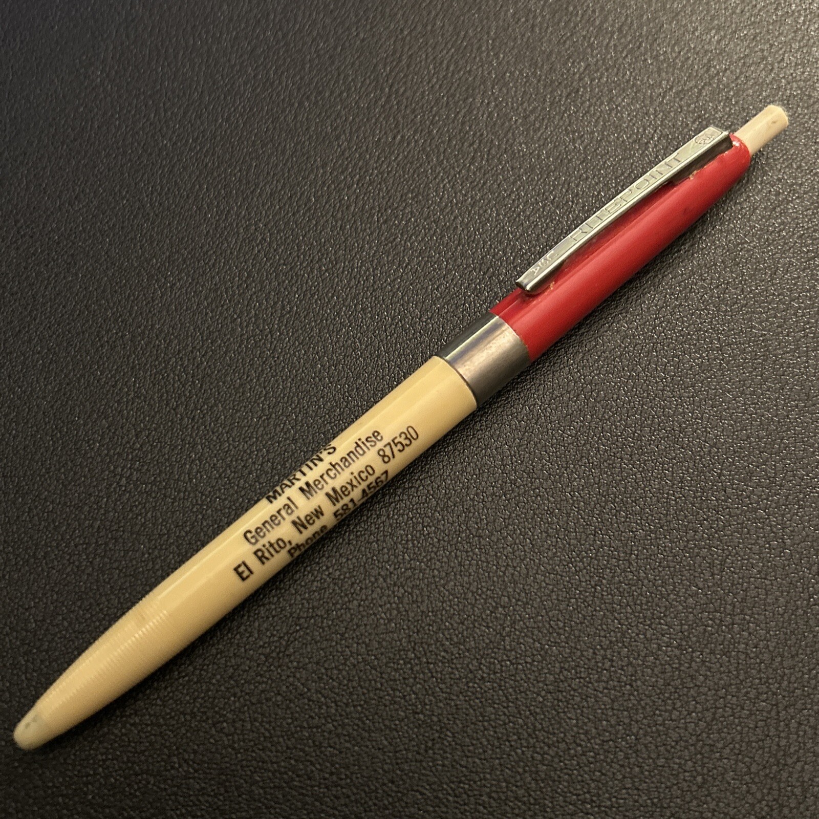 VTG Ballpoint Pen Martin’s General Merchandise El Rito New Mexico