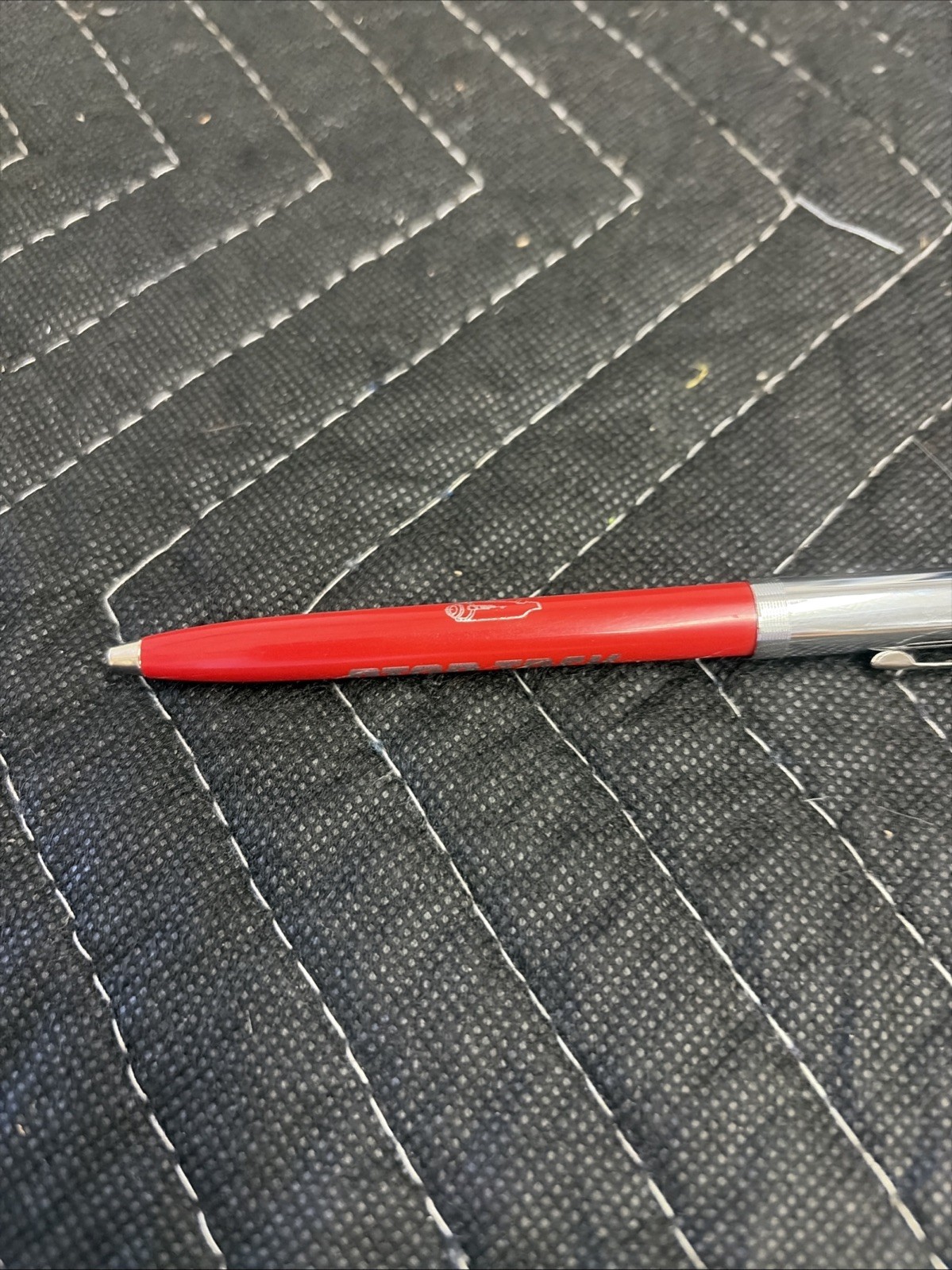 Star Trek Fisher Space Pen Ball Point Black Ink 1992 Red NASA – Writes Fine!