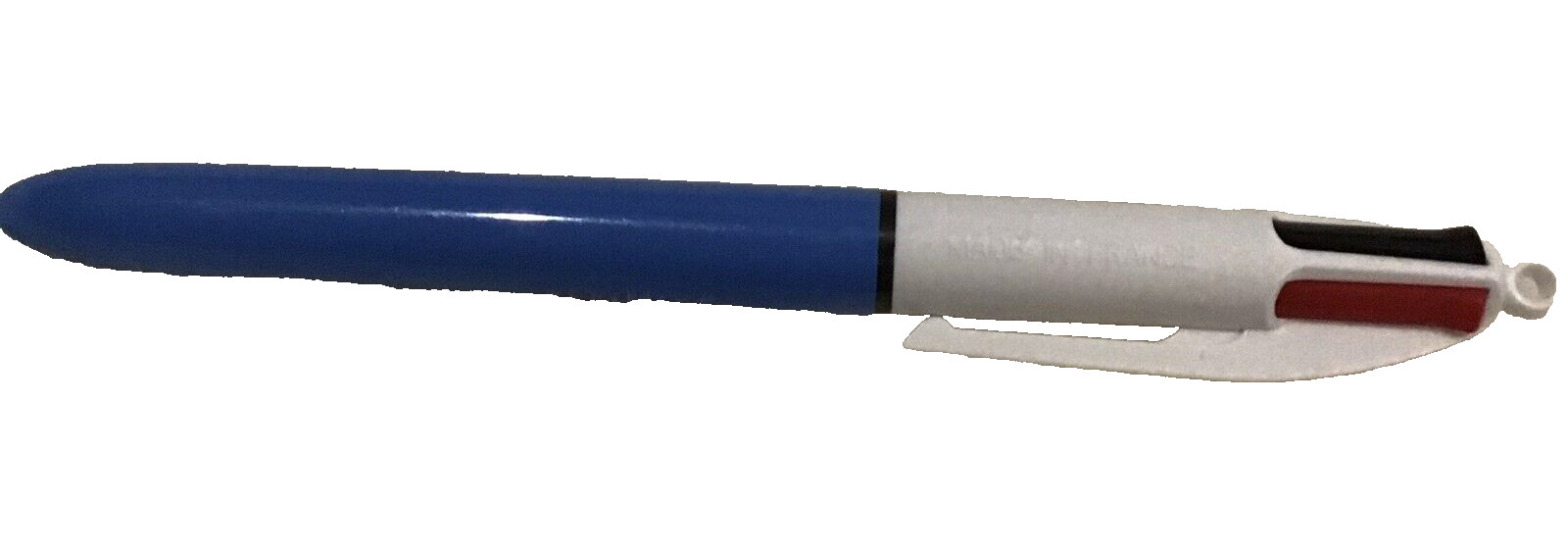 BIC 4 Color Ball Point Pen Multi Blue Red Green Black France Retro Vintage
