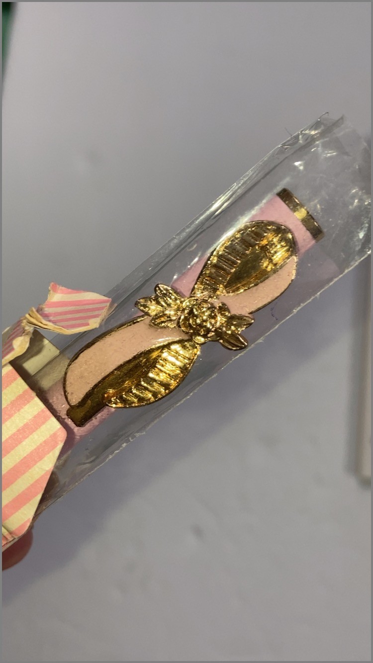 Vintage Avon Breast Cancer Pink Pen w/Pink Ribbon New in Original 1995 Box
