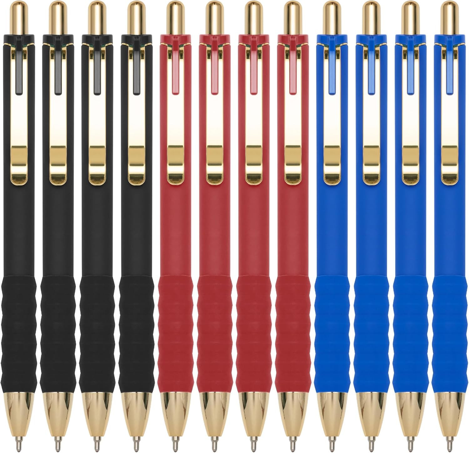 Ballpoint Pens Medium Point 1mm Pen with Super Soft Grip Ball Point Pen for Men