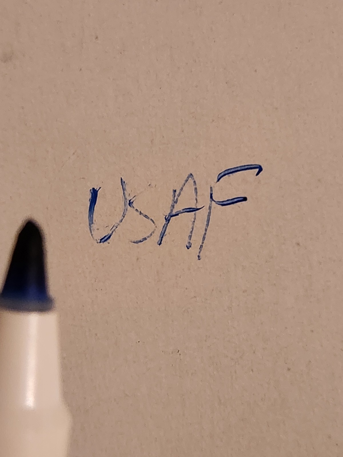 Vintage USAF United States Air Force Academy USAFA Pen Blue Ink