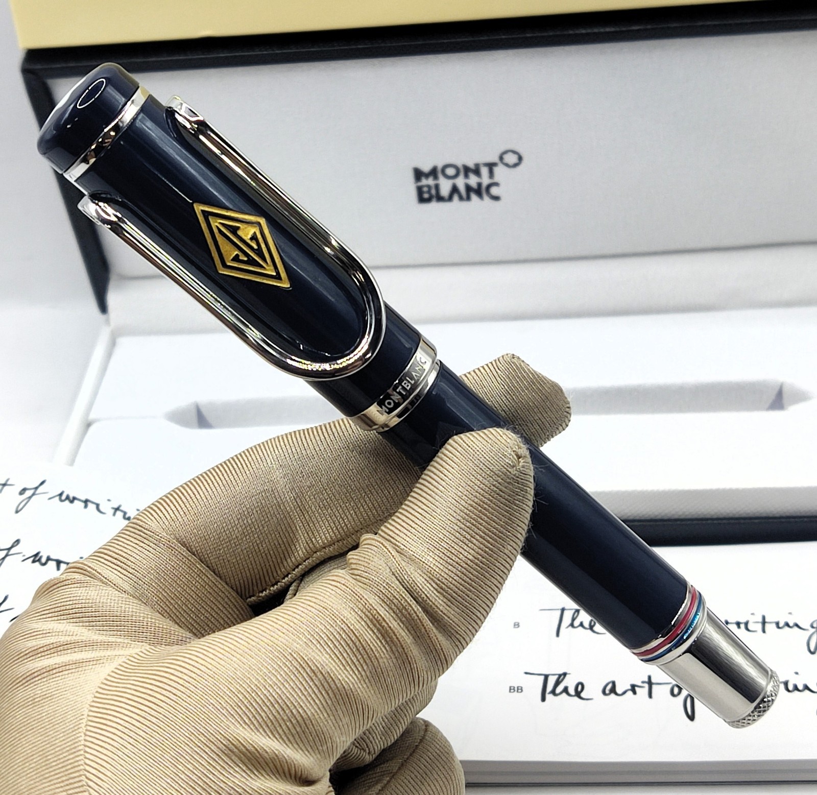 Premium Montblanc Homage to The Great Gatsby Edition Rollerball Pen With Box