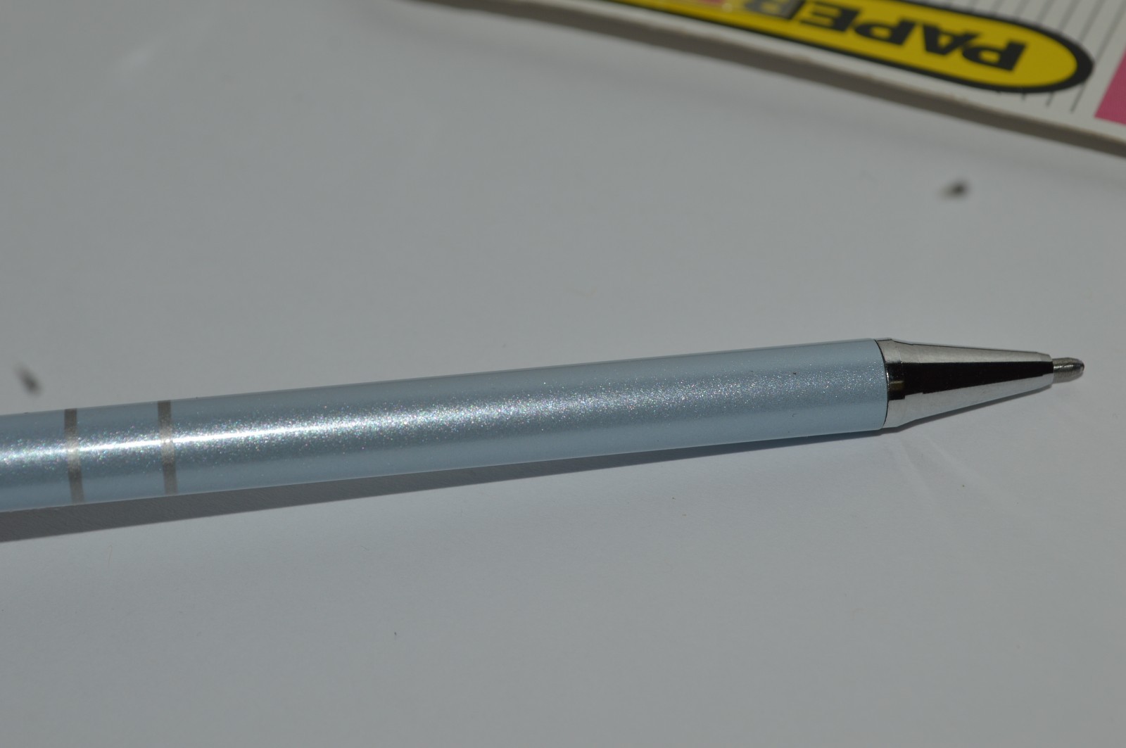 PAPER MATE Limited Edition Ball Pen Pearlescent Gray Made In Japan 1993 MIP