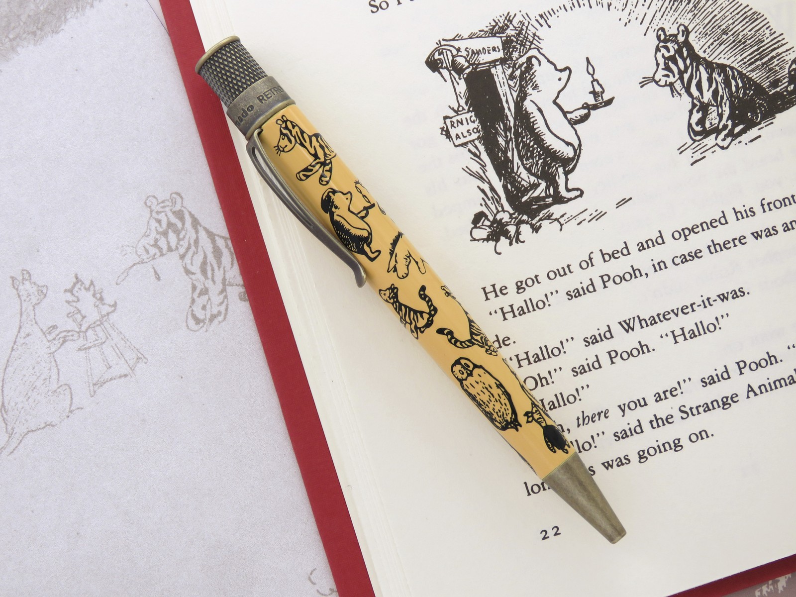 Retro 51 Tornado Popper Rollerball in The House at Pooh Corner – NEW in Box