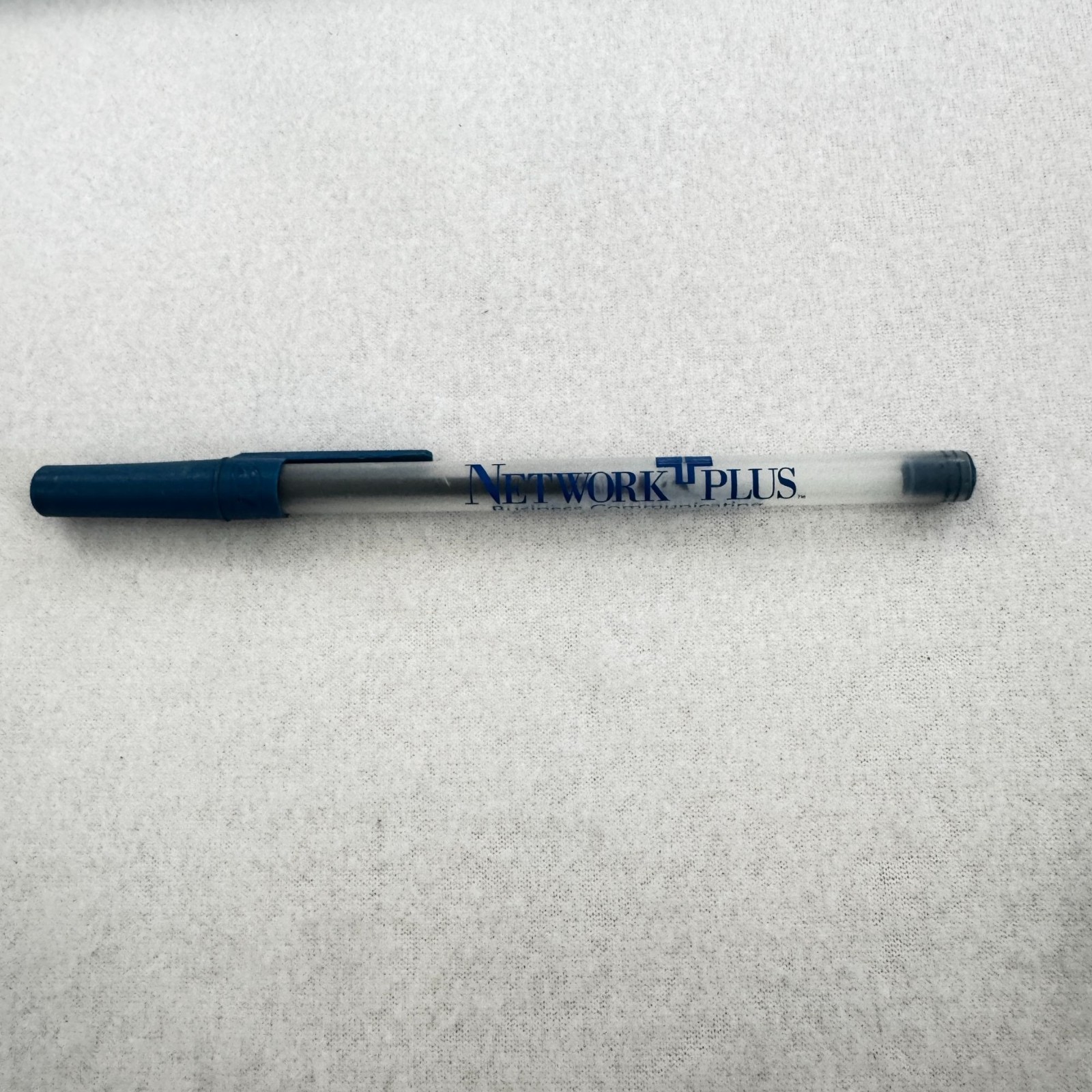 Network Plus 2001 Blue Ink Ballpoint Pen With Cap – clec np1.com