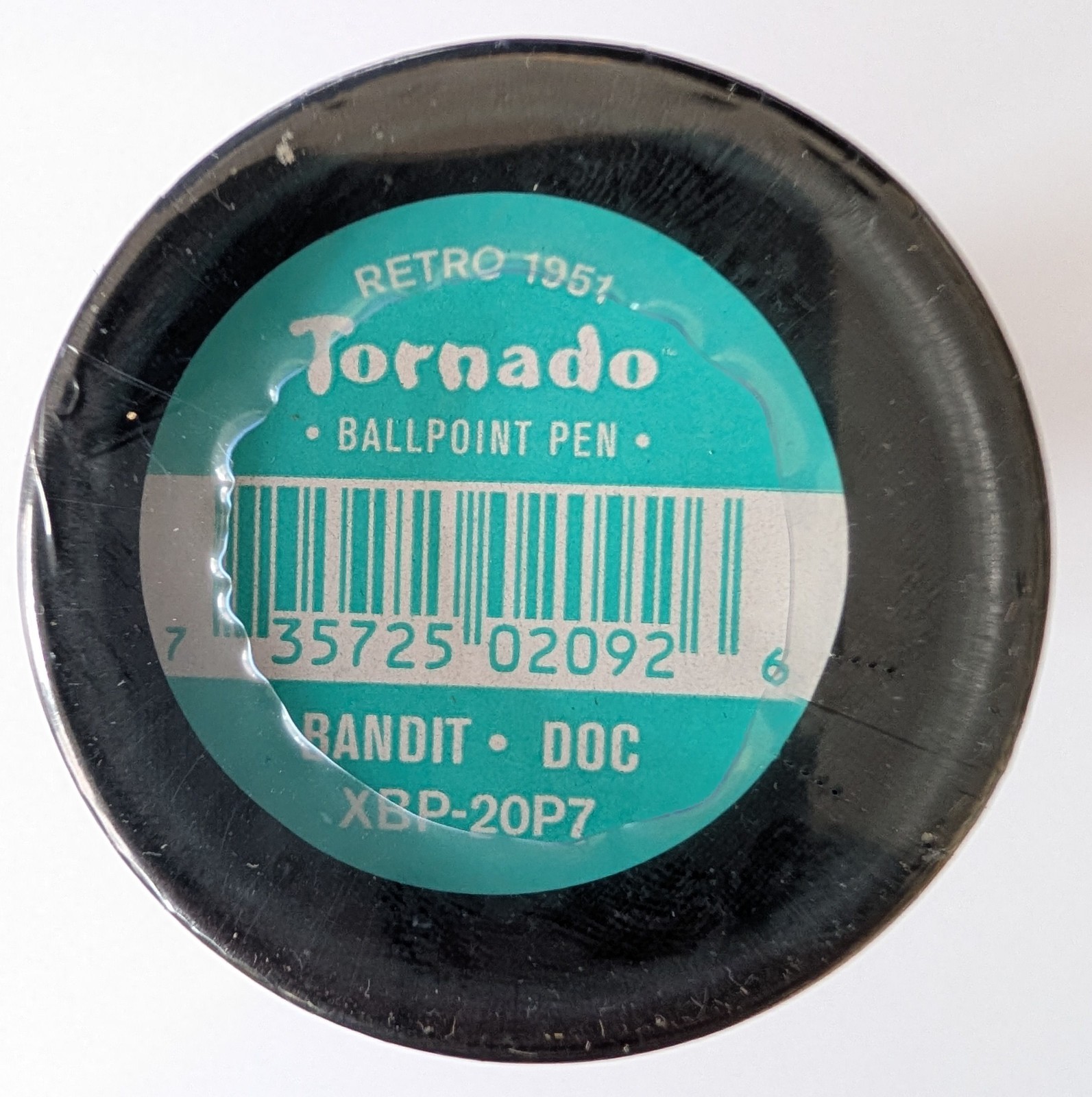 Retro 51 Tornado Popper Bandit Doc Turquoise Pen Sealed #007/777 Ltd Ed