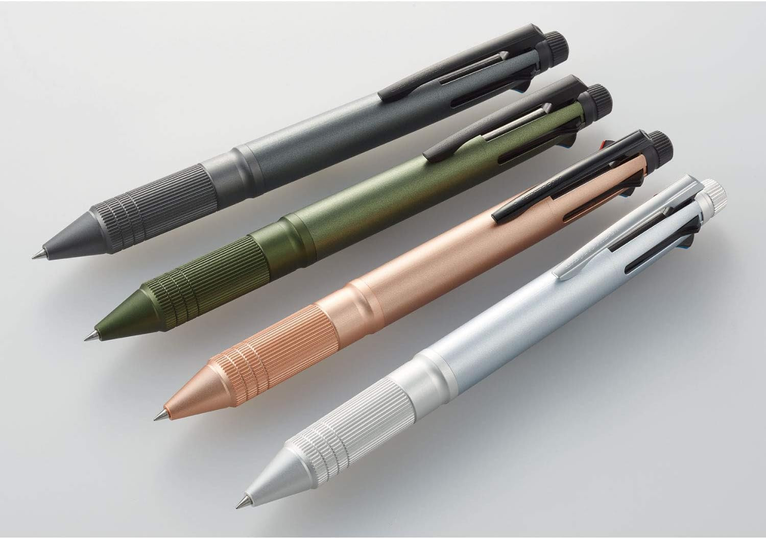 Jetstream 4&1 Metal Edition, 0.5Mm Ballpoint Pen (Black, Red, Blue, Green) and 0