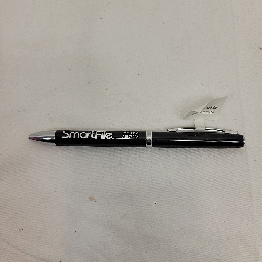 Investors Bank And Trust Promo Ballpoint Pen Black & Blue Ink Twist To Change