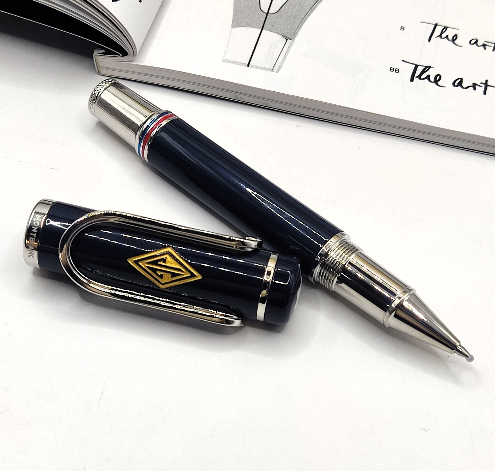 Premium Montblanc Homage to The Great Gatsby Edition Rollerball Pen With Box