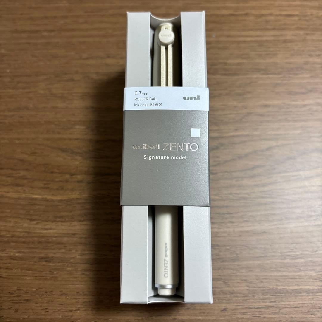 MITSUBISHI PENCIL uniball ZENTO Signature Model Gold Silver Black Stone Limited