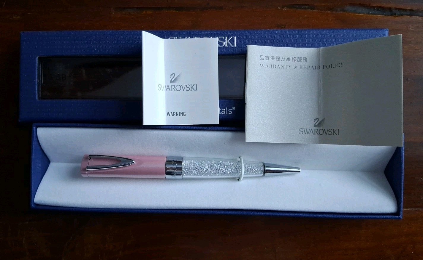 Swarovski Active Crystals Crystal Stardust USB Pen 16GB – Pink 5213611 With Box
