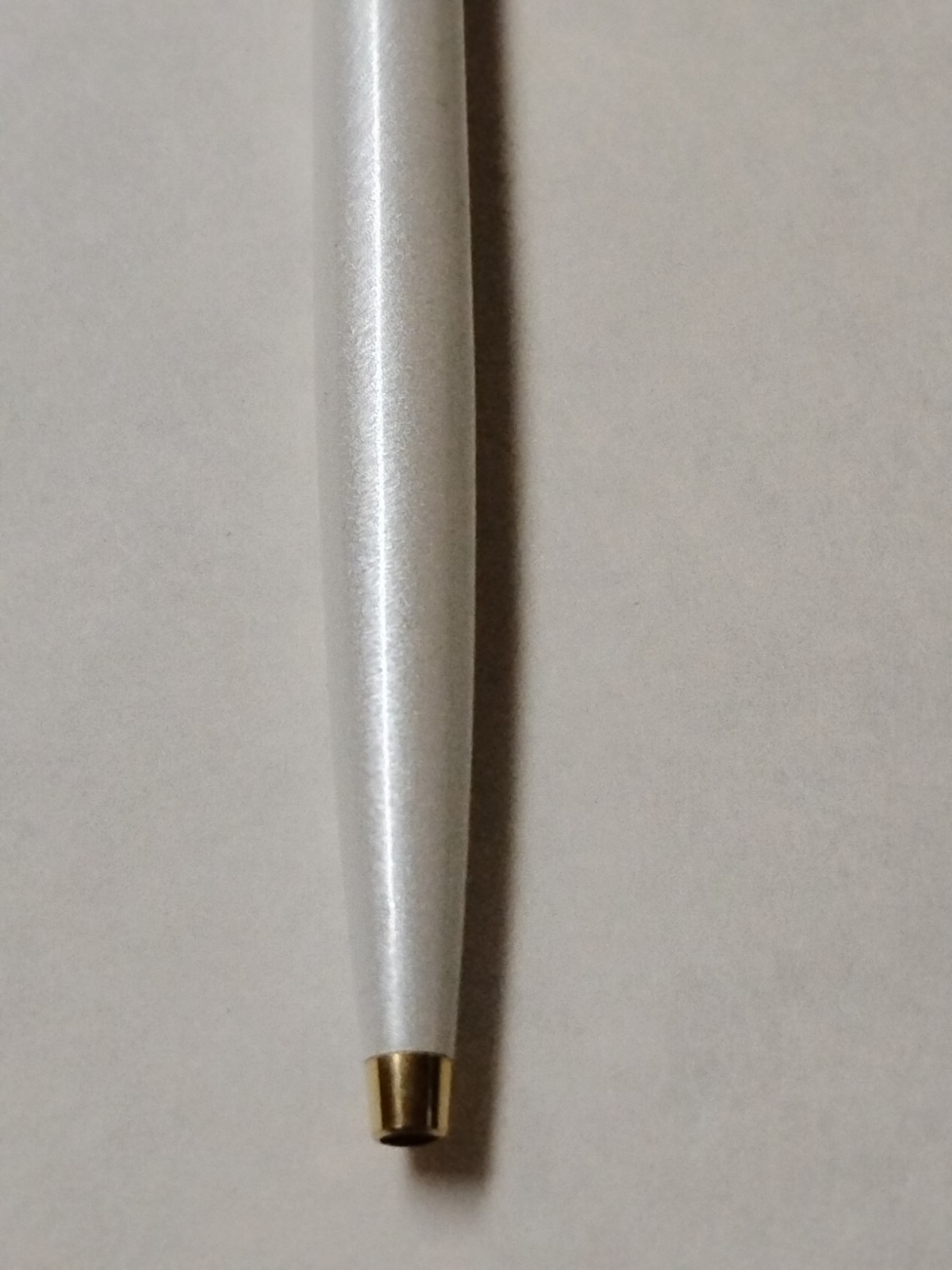 Vintage Elysee Ballpoint Pen Pearl-white-BASF Logo Made in Germany #87