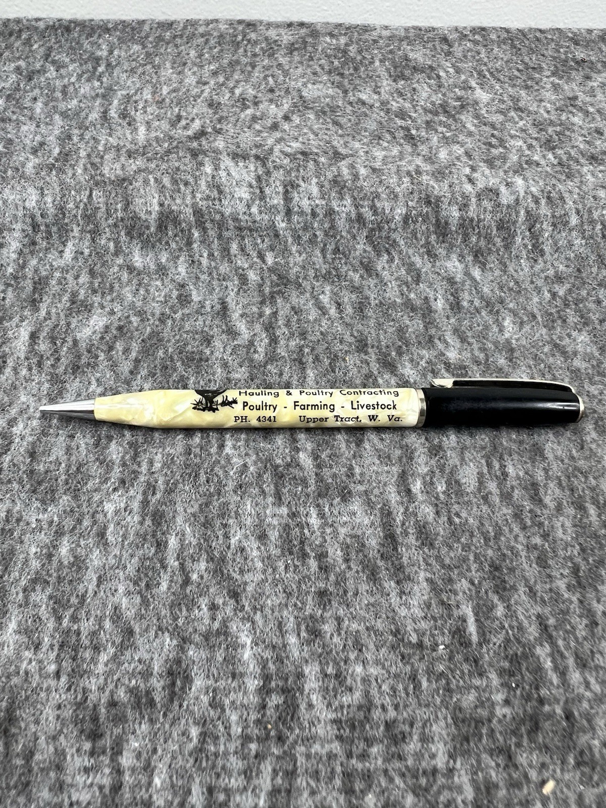 Bergs Produce Upper Tract West Virginia Mechanical Pencil Phone 4341 Ad